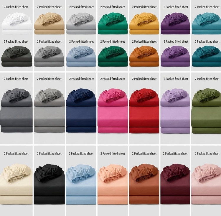 ملحفه ، کاور کشدار تشک دو نفره سایز ۱۸۰ پارچه پلی کتان ترک